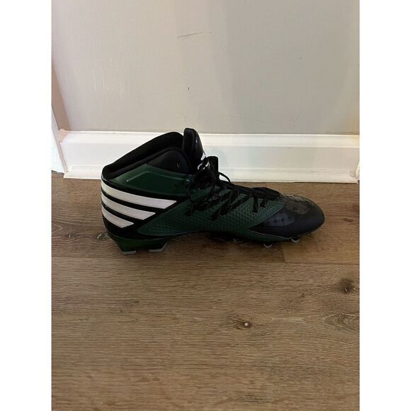 Adidas Mens Green Black Football Cleats Size 14 - Picture 5 of 8